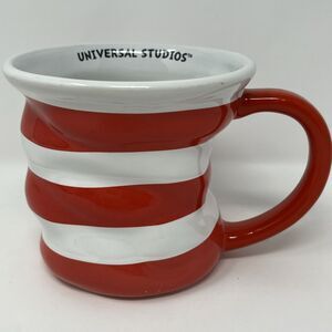Dr Seuss Cat In The Hat Mug Coffee Tea Cup Universal Studios Large Red White